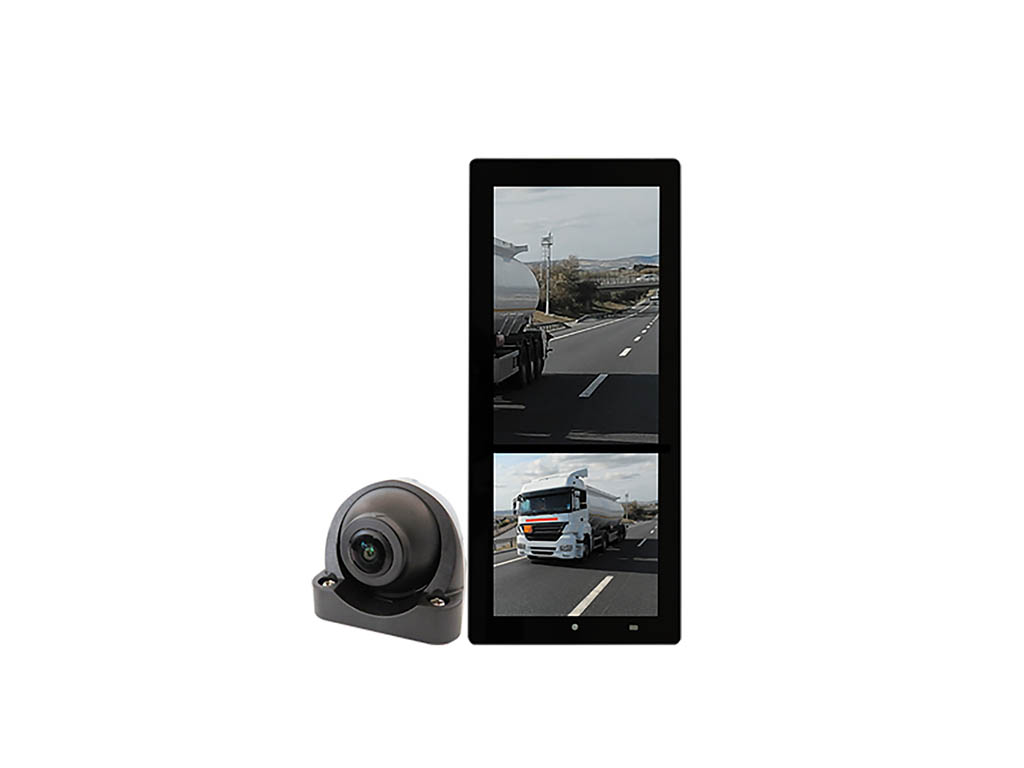 Electronic virtual rearview mirror